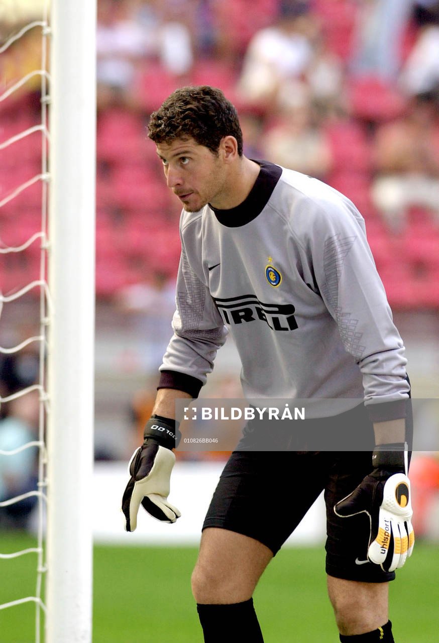 fotboll, italiensk, Francesco Toldo, Inter