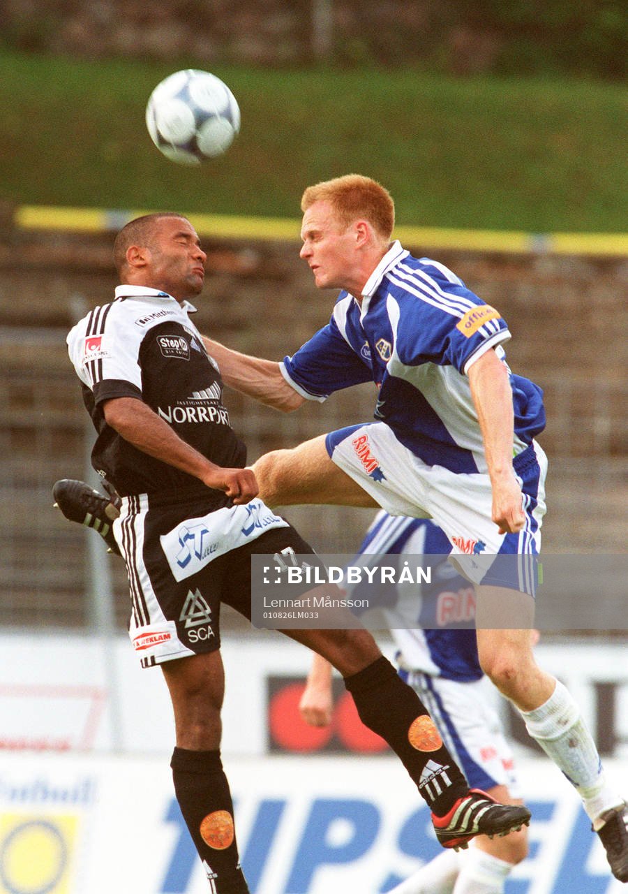 Cain Dotson, Sundsvall och Michael Svensson, Halmstad