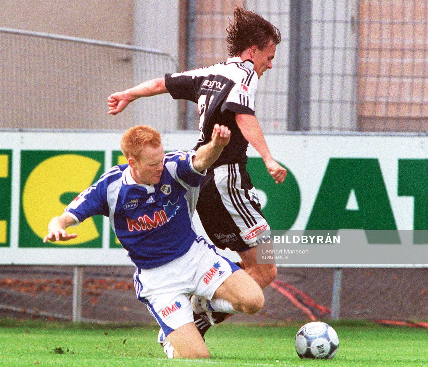 Michael Svensson, Halmstad och Andreas Yngvesson, Sundsvall