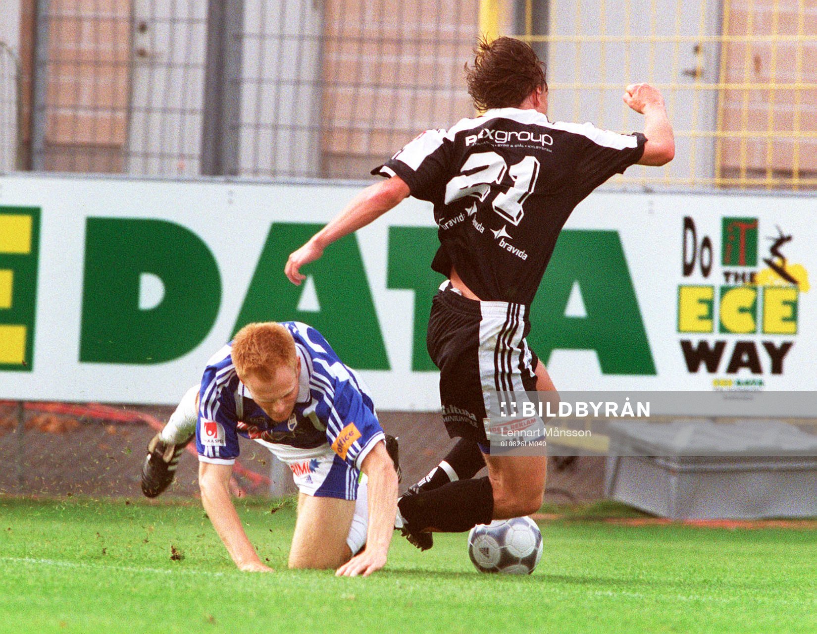 Michael Svensson, Halmstad och Andreas Yngvesson, Sundsvall