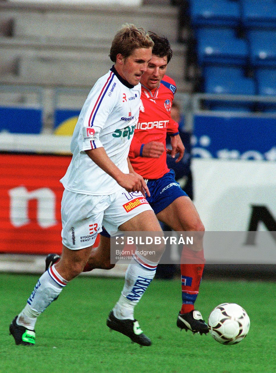  Patrik Elmander, Örgryte och Mikael Gustavsson, Helsingborg