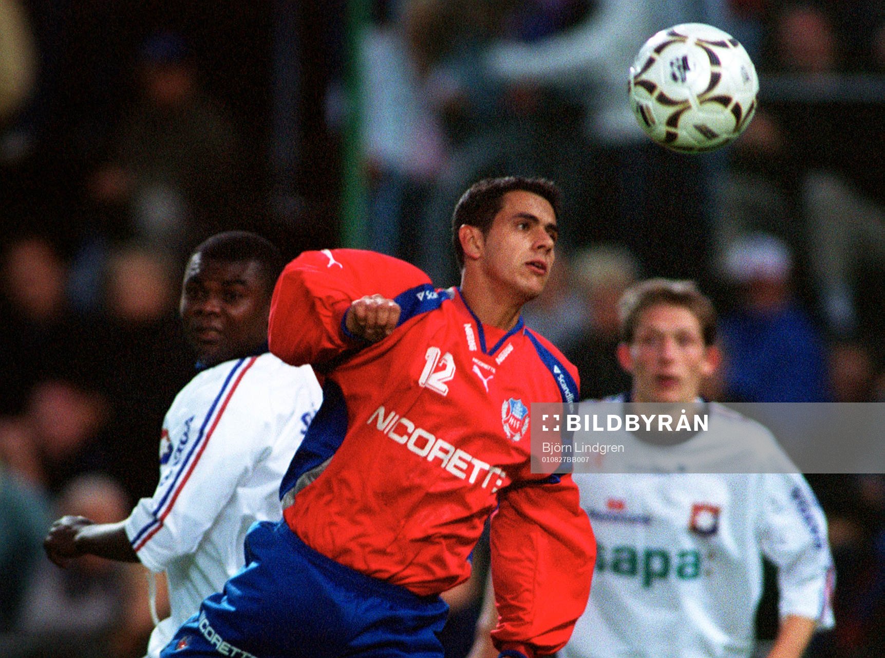  Mike Owusu, Örgryte och Rogerio Silva, Helsingborg