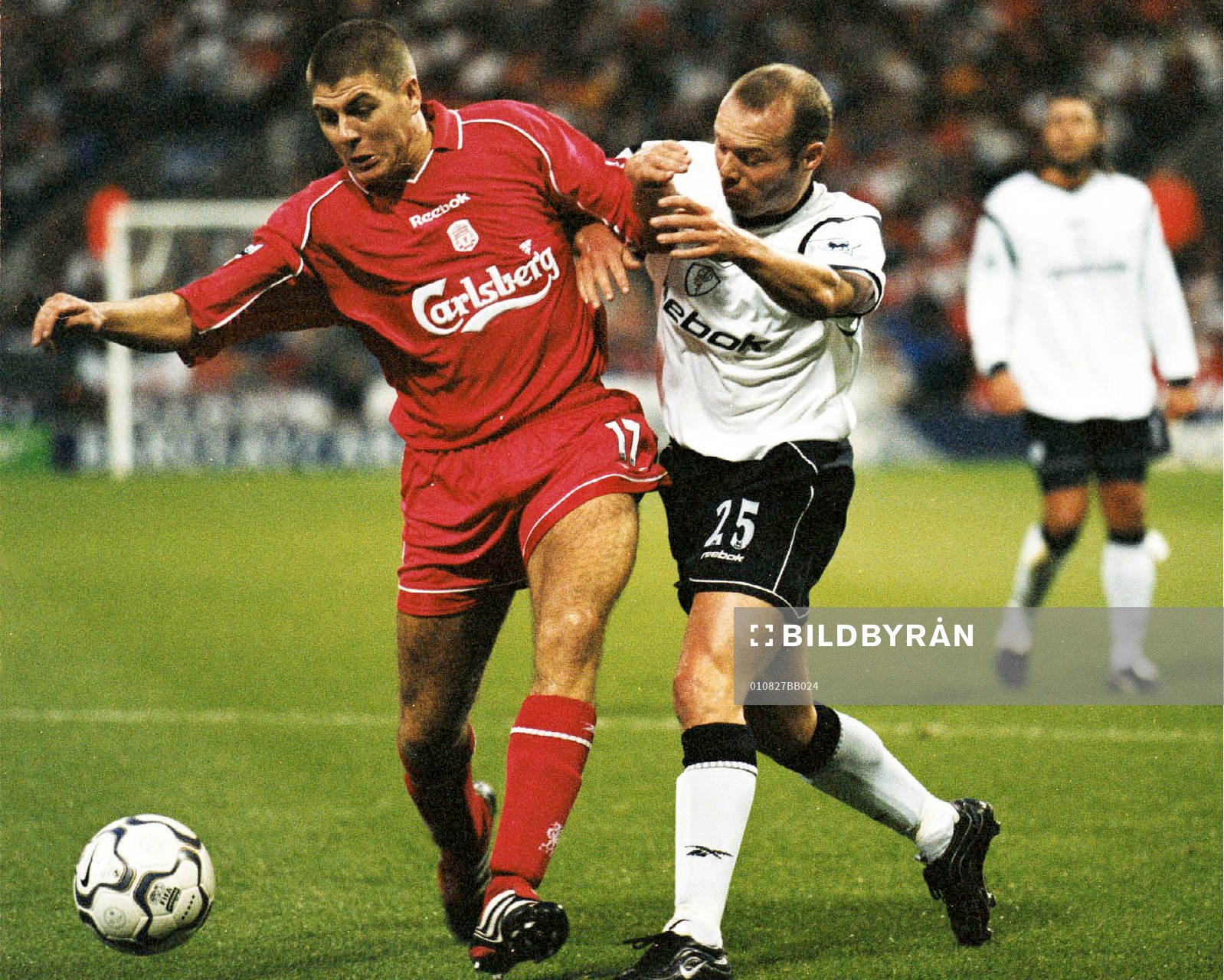 Simon Charlton, Bolton stoppar Steven Gerrard, Liverpool