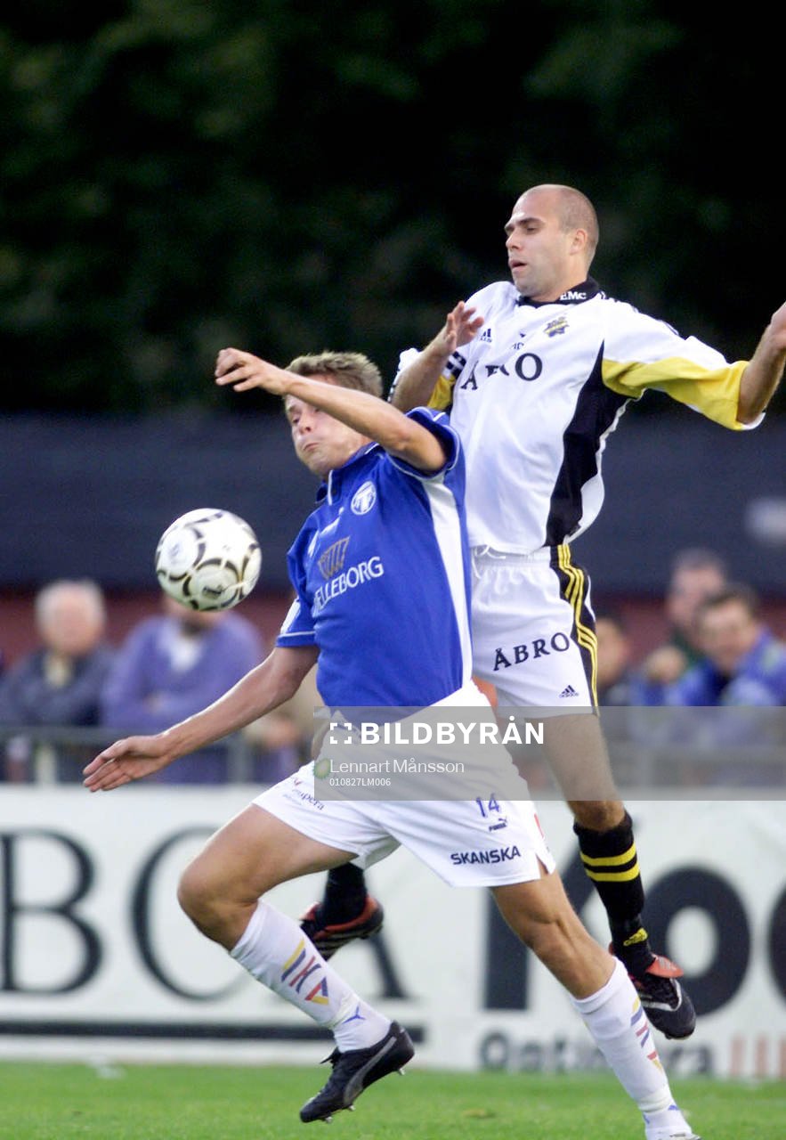Teddy Lucic AIK och Mika Kottila, Trelleborg