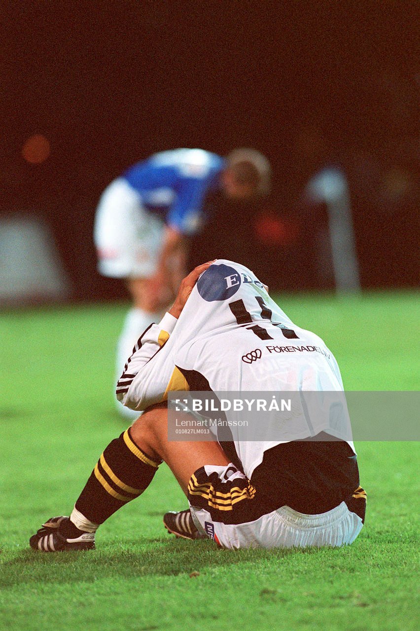 Dubbeldepp, AIK:s Martin Åslund depp