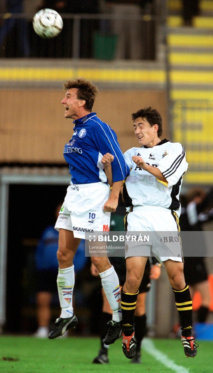 Jonas Nilsson, Trelleborg och Stefan Ishizaki, AIK