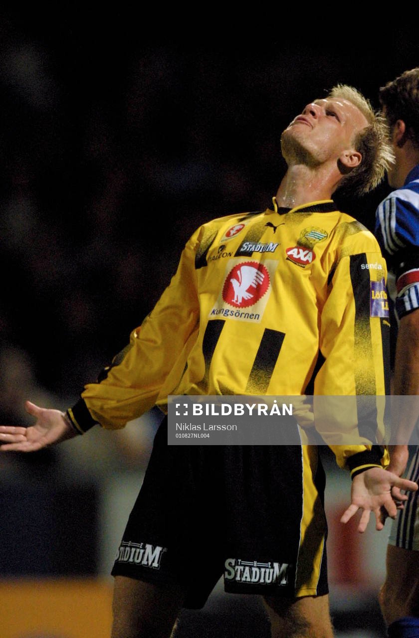  Mikael Andersson, Hammarby, jubel