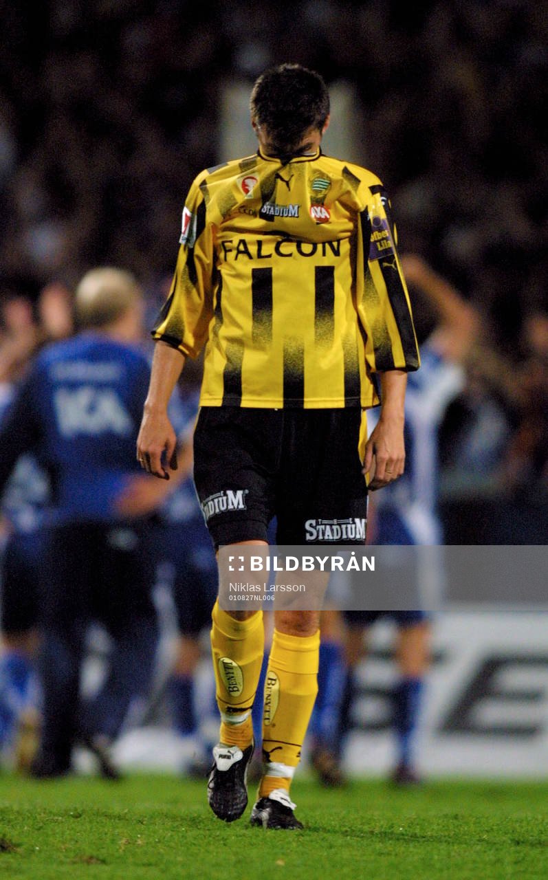 En hammarbyspelare deppar