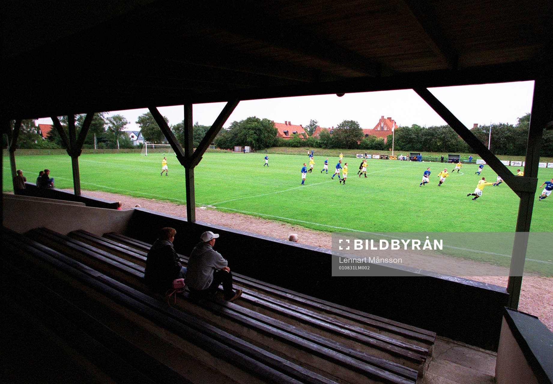 Fotboll, Gunnarstorp - Stridsvig, läktare