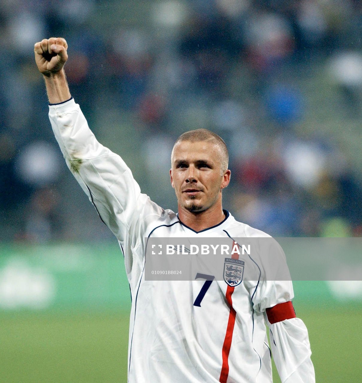 David Beckham, England, jubel