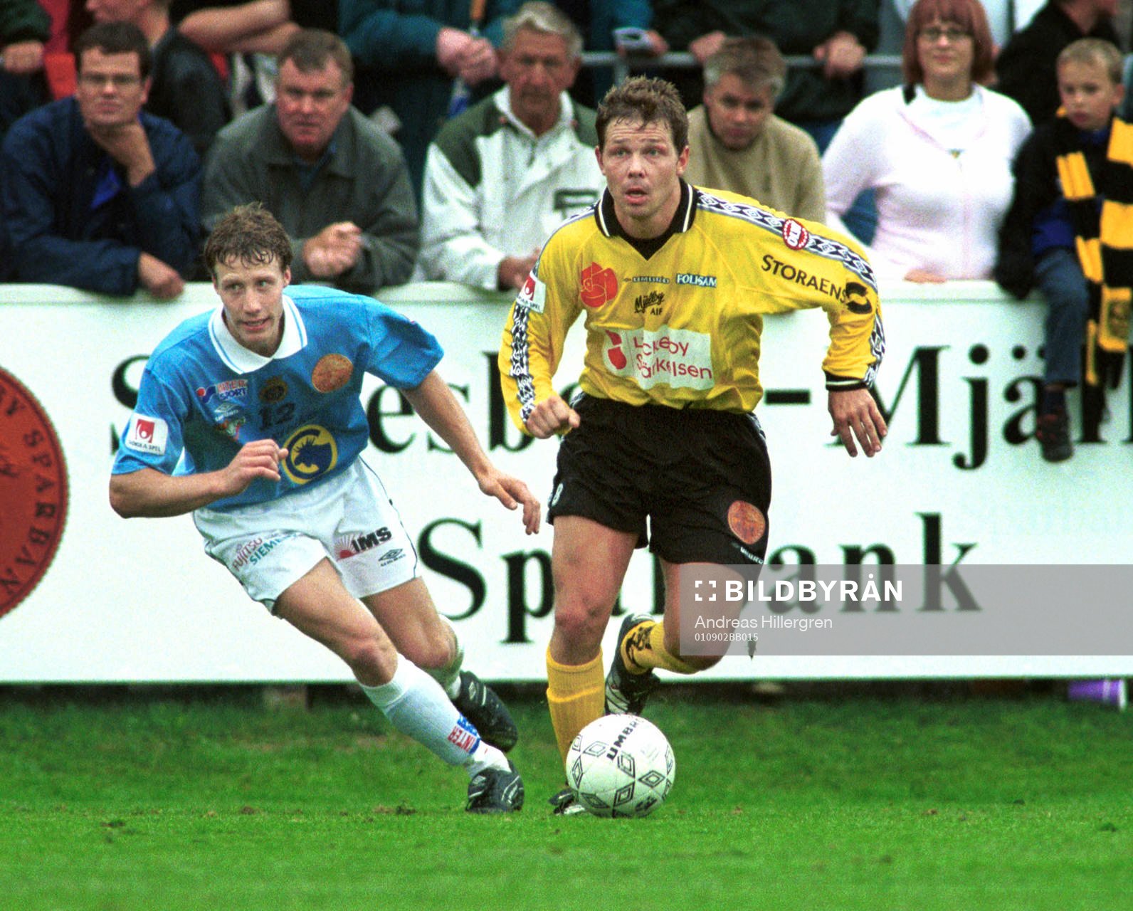 Fotboll, Superettan, Pontus Andersson, Mjällby och Daniel