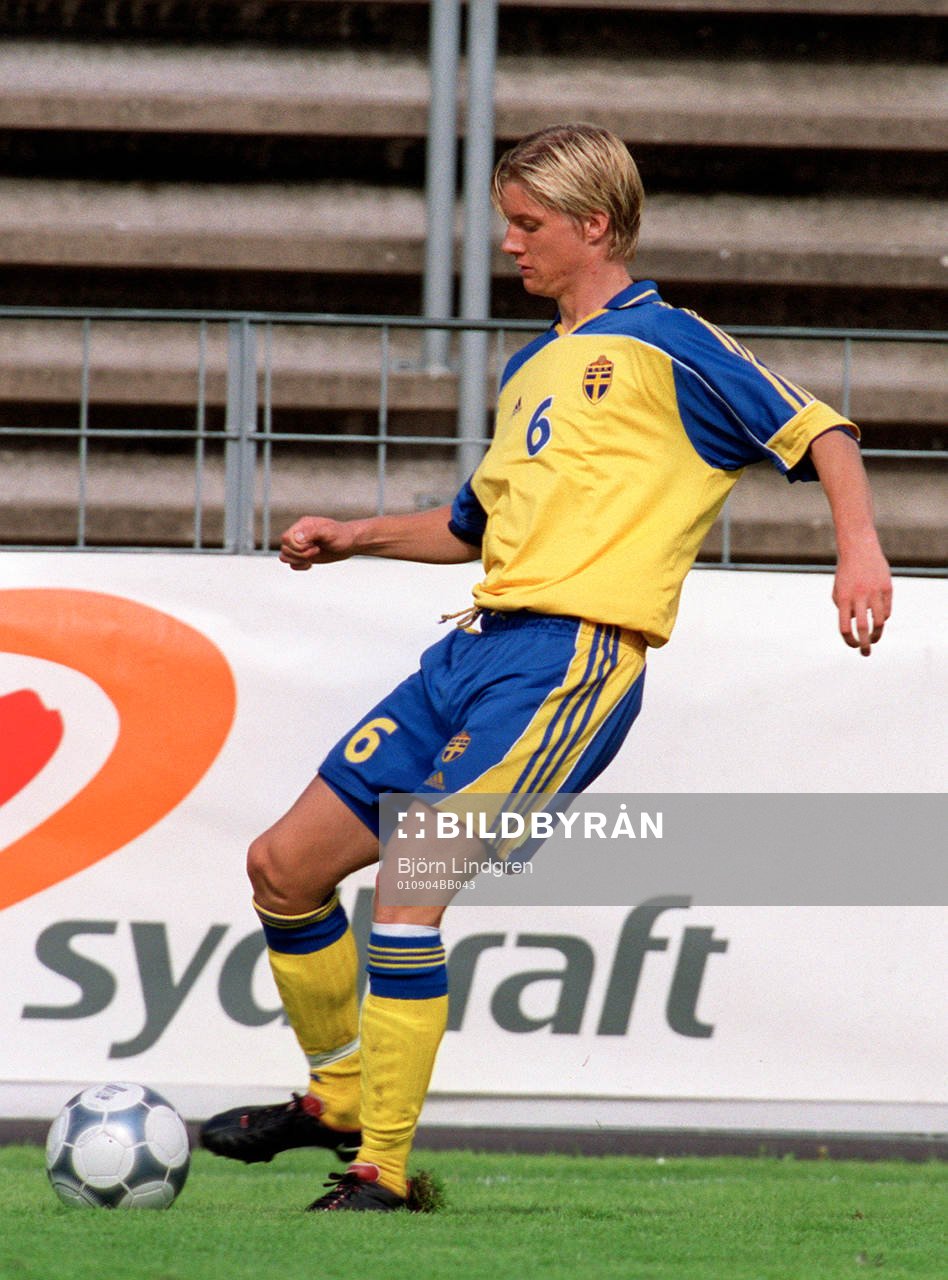 Fotboll, junior EM-kval, Andreas Drugge, Sverige