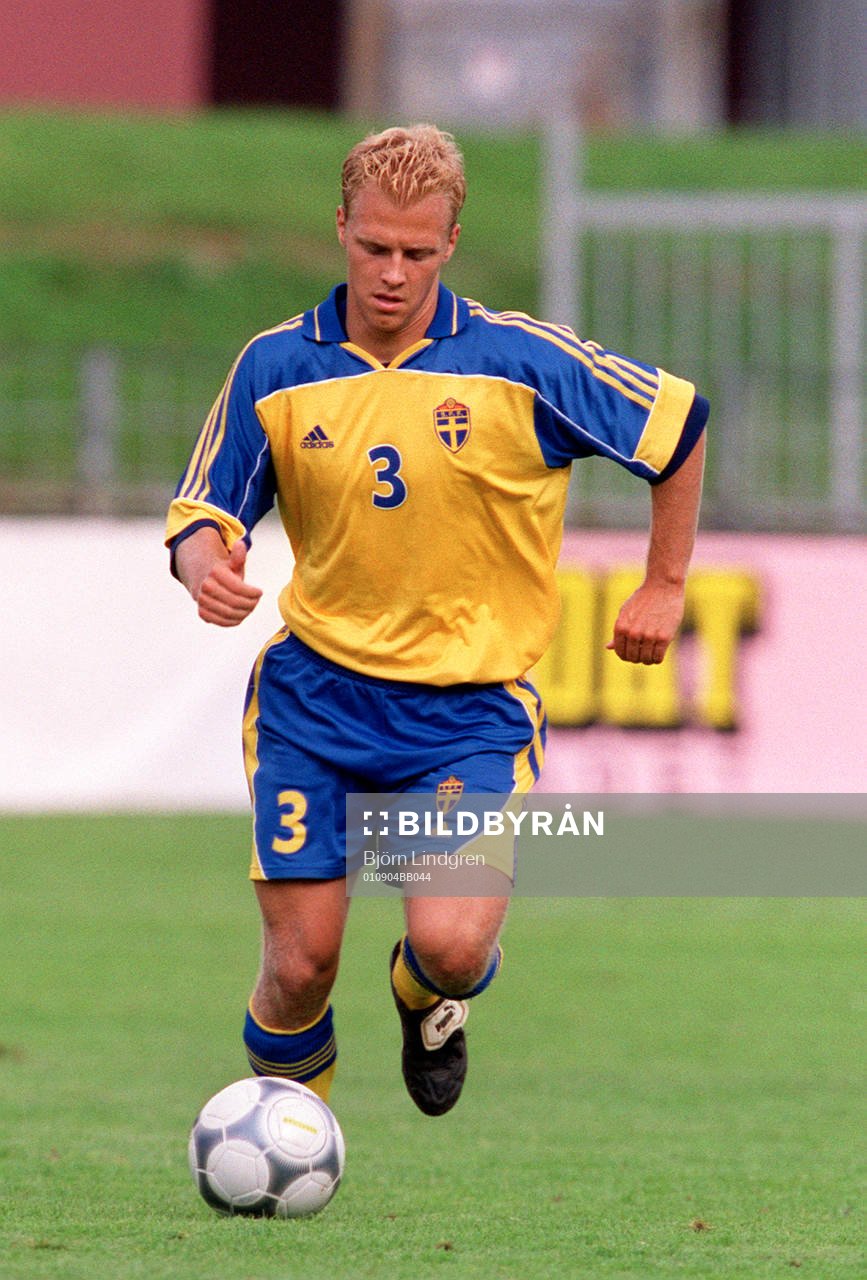 Fotboll, junior EM-kval, Fredrik Elgström, Sverige