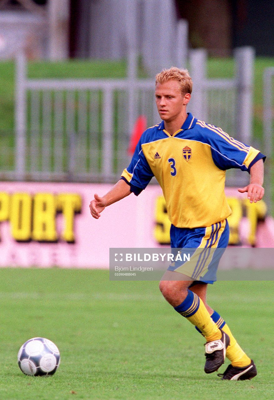 Fotboll, junior EM-kval, Fredrik Elgström, Sverige