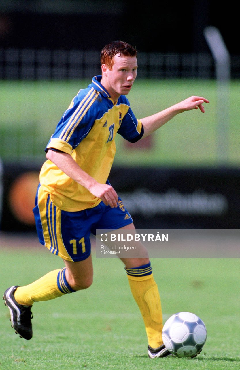 Fotboll, junior EM-kval, Alexander Farnerud, Sverige