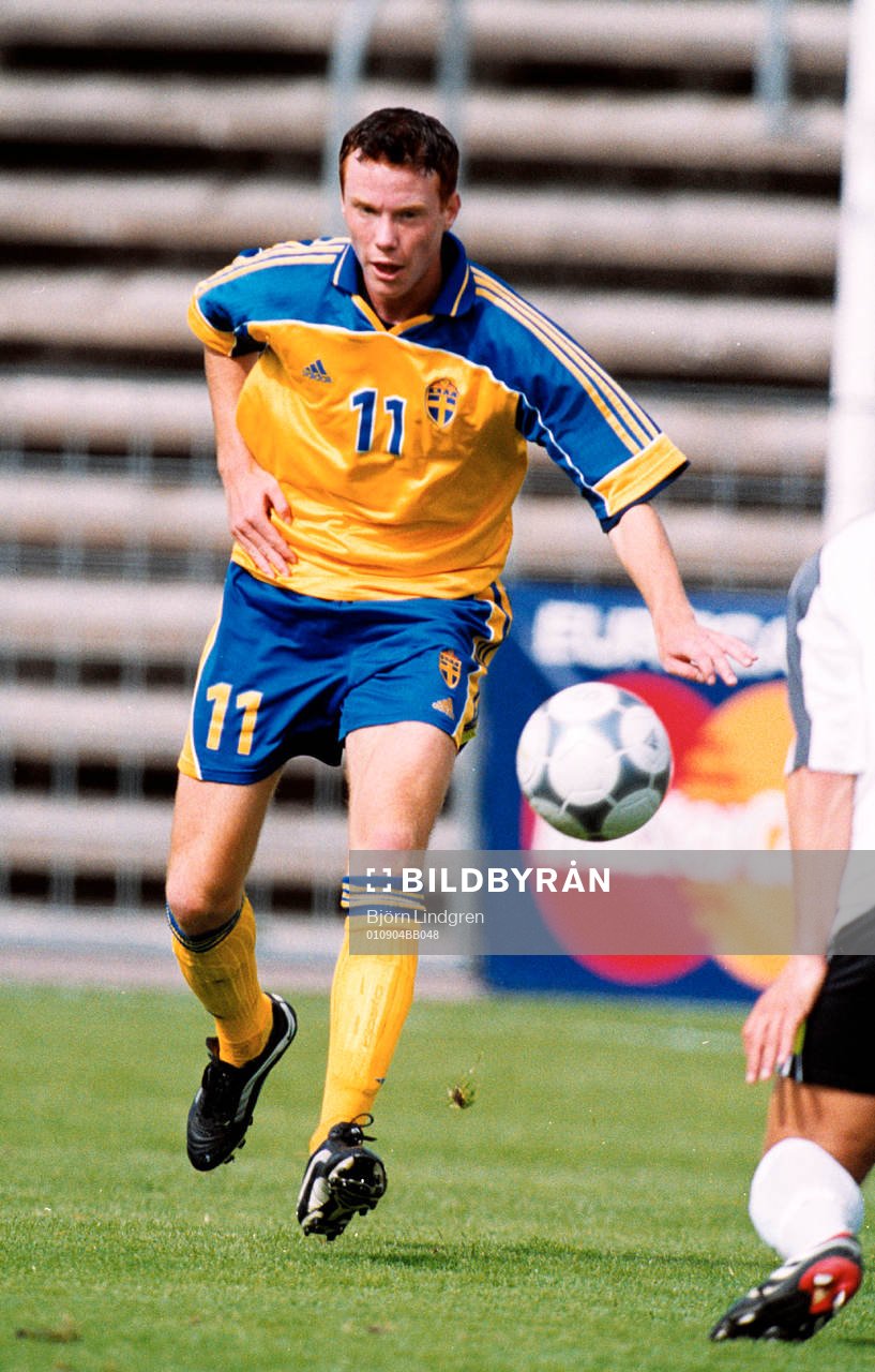 Fotboll, junior EM-kval, Alexander Farnerud, Sverige