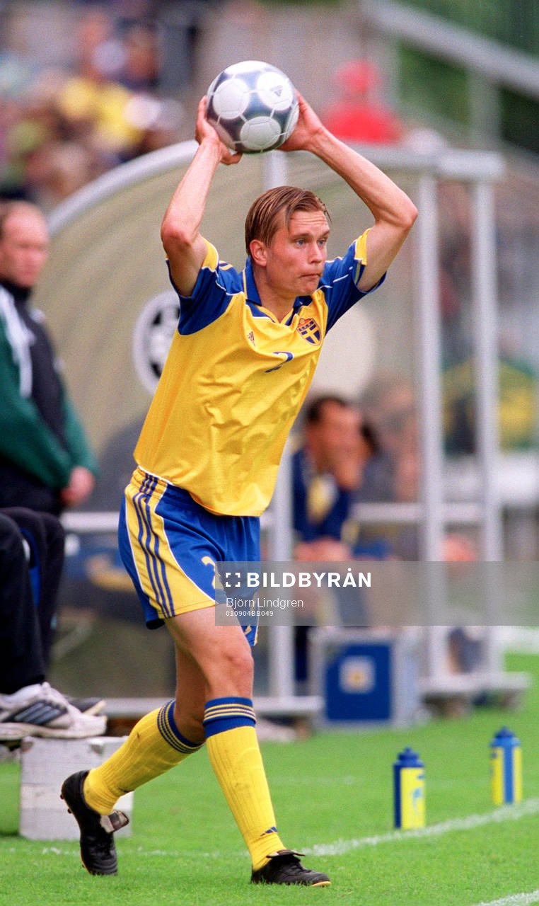 Fotboll, junior EM-kval, Dan Ingvarsson, Sverige