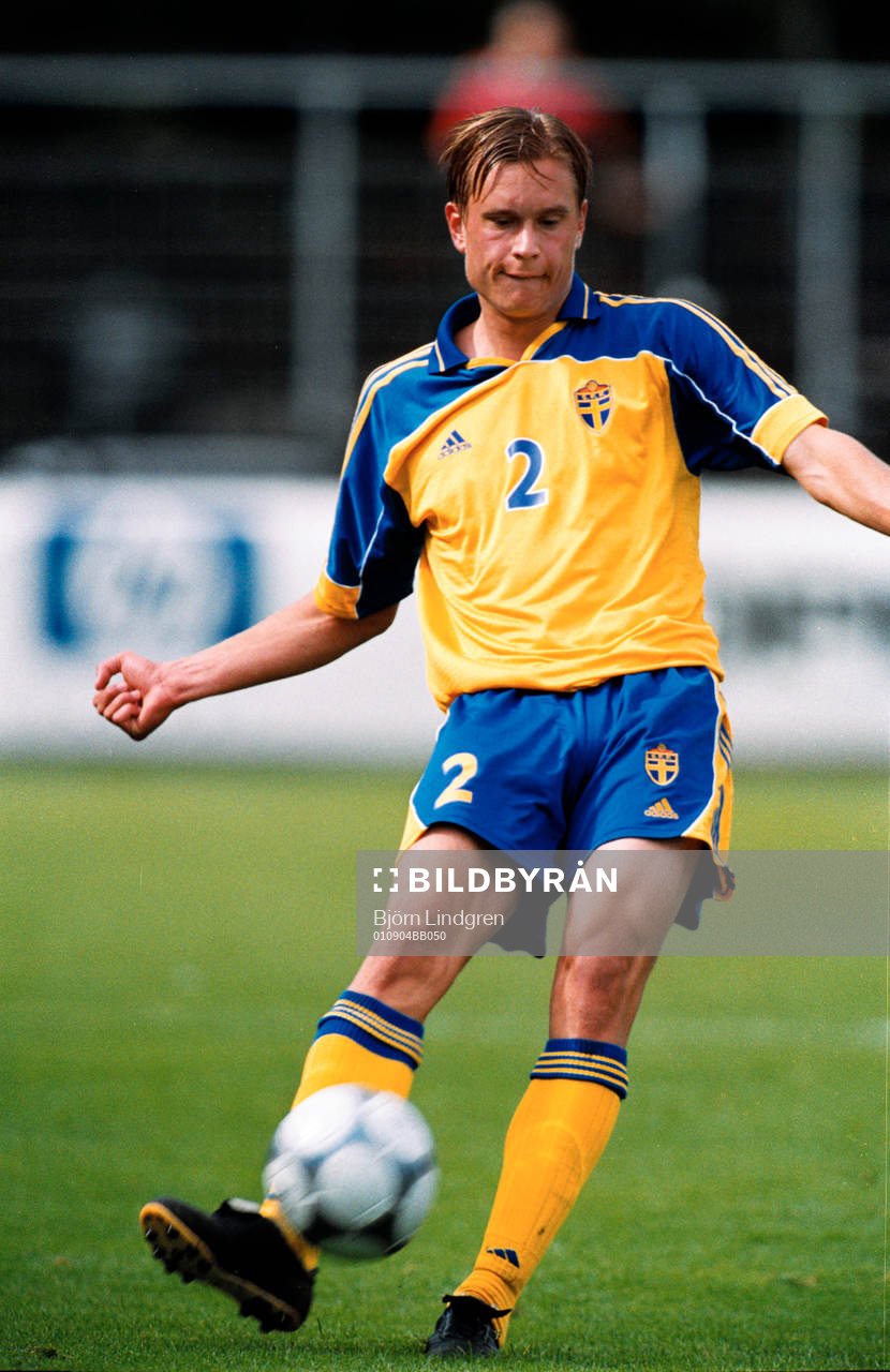 Fotboll, junior EM-kval, Dan Ingvarsson, Sverige