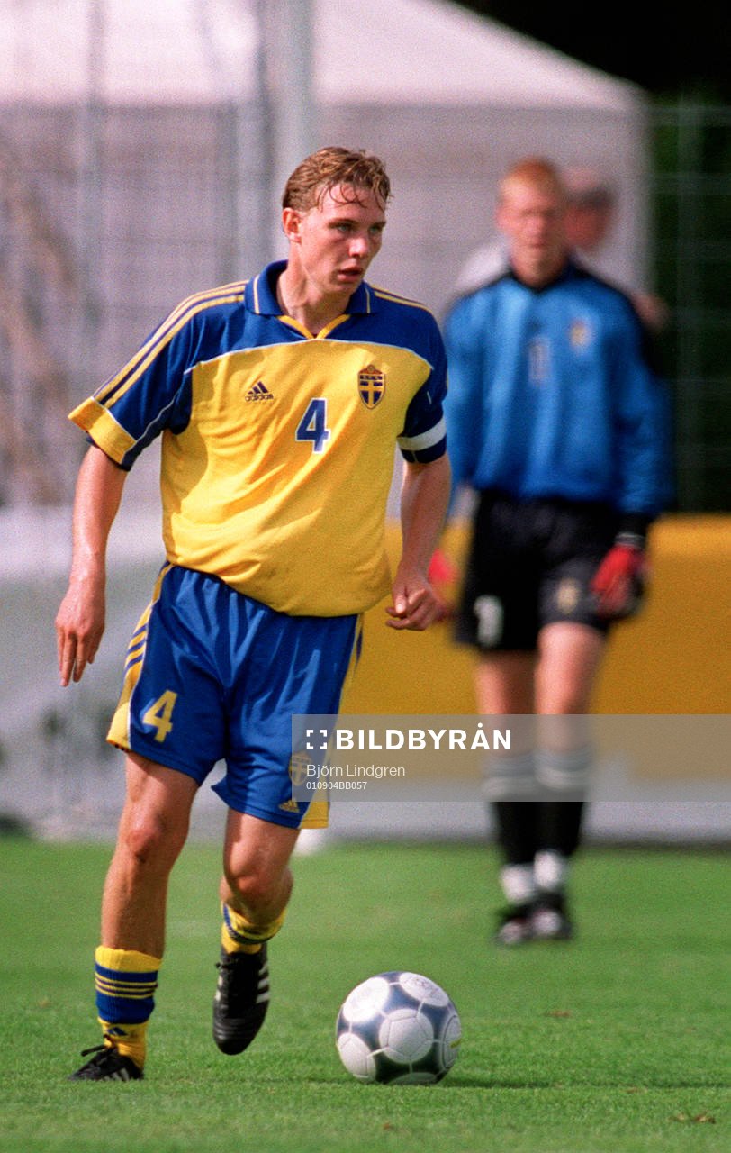 Fotboll, junior EM-kval, Richard Spong, Sverige