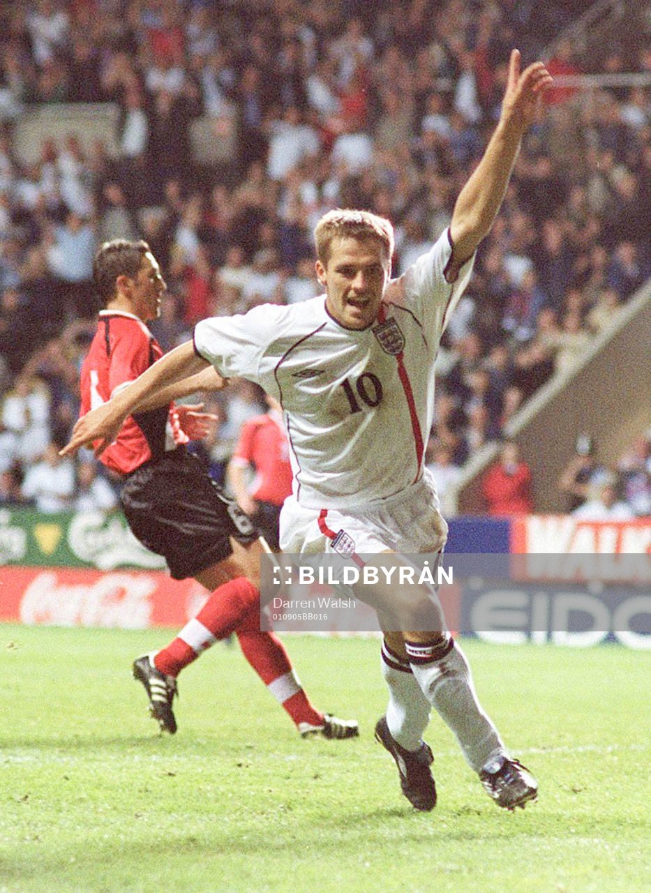 Michael Owen, jubel