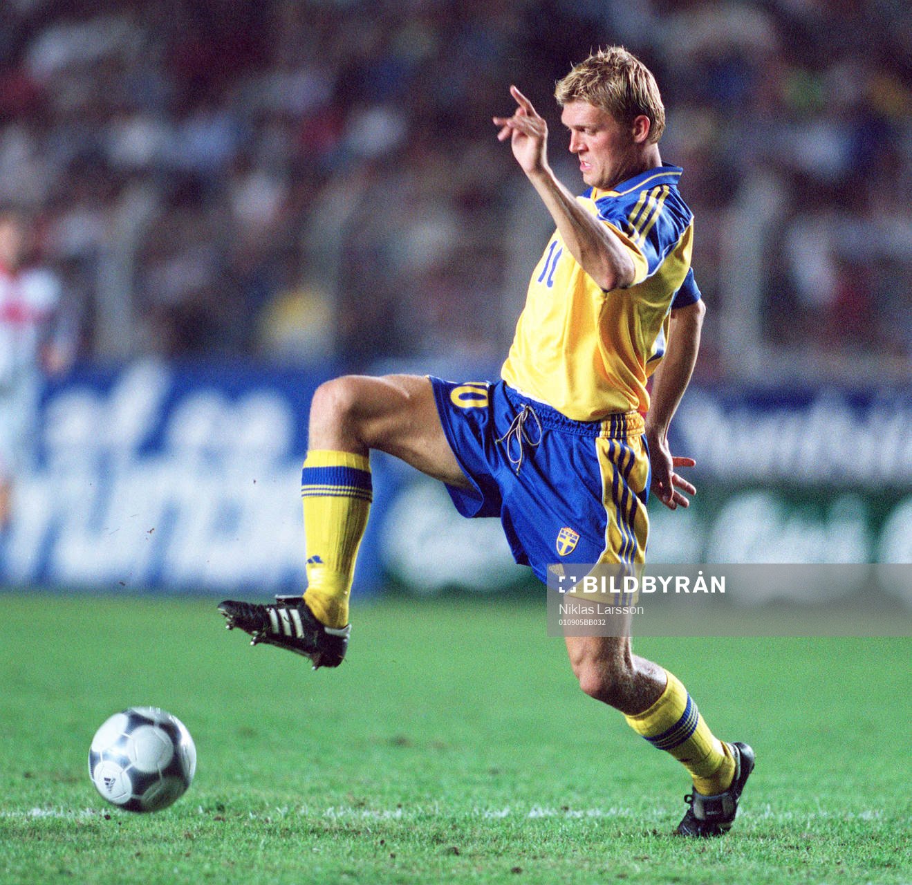 Fotboll, Marcus Allbäck, Sverige