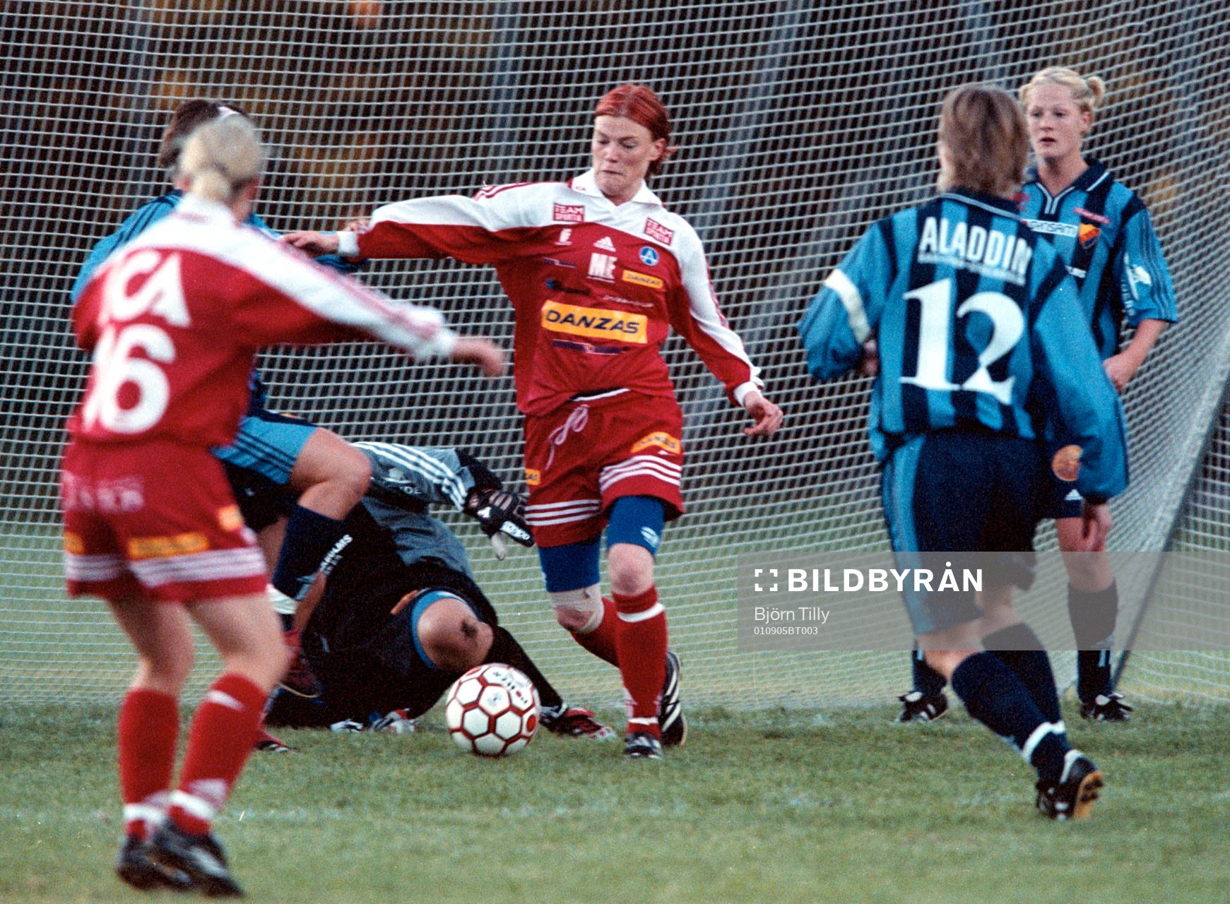 Fotboll dam, Svenska Cupen, Djurgården - Älvsjö. Lotta