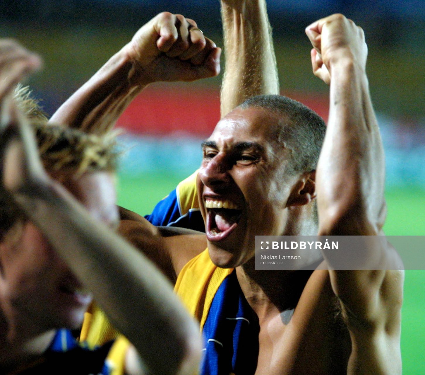 Henrik Larsson, jubel