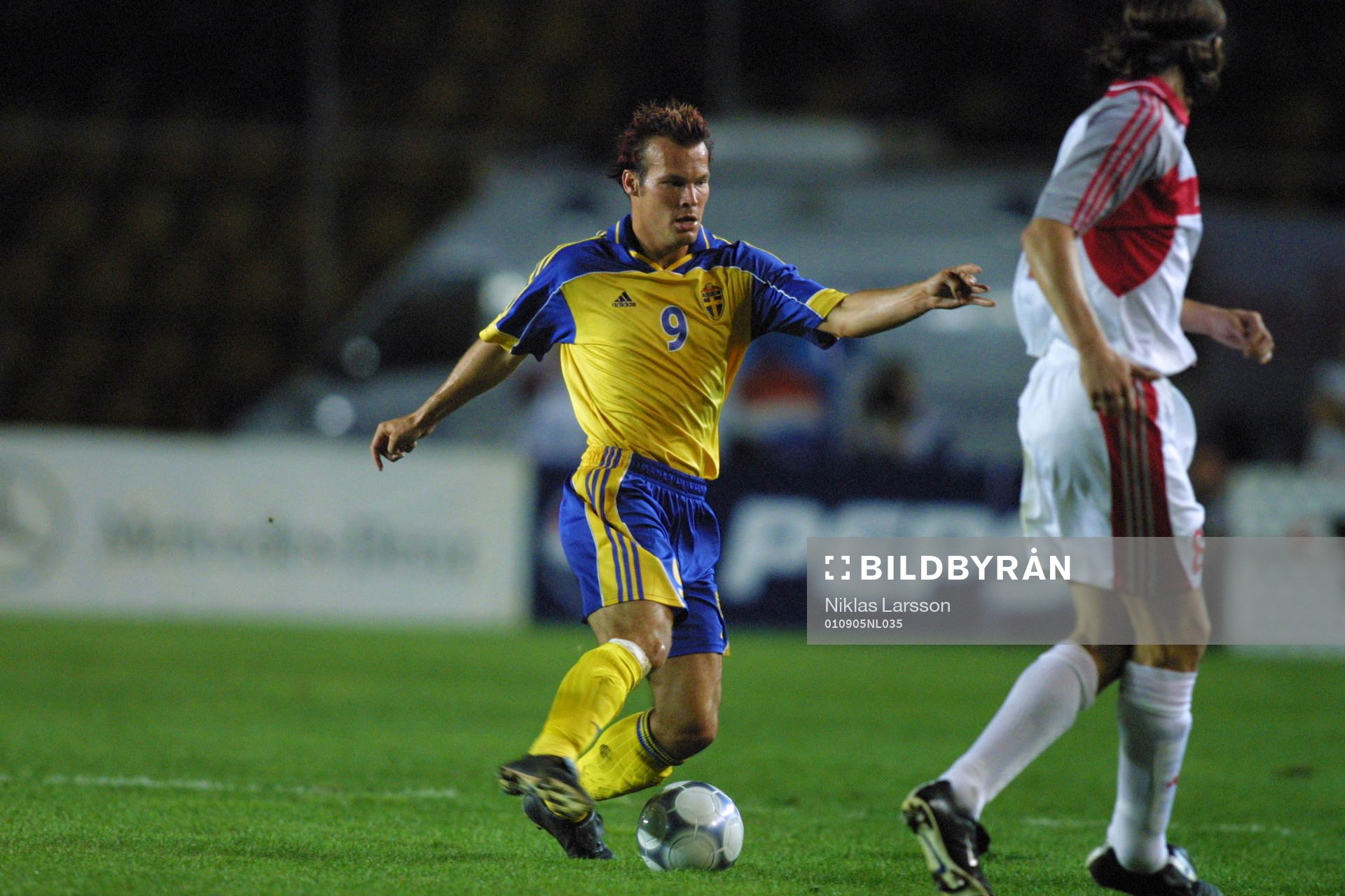 Fredrik Ljungberg, Sverige med bollen