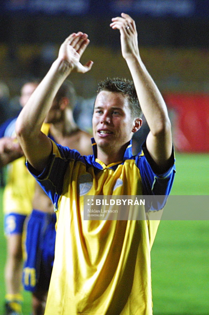 Daniel Andersson, Sverige jublar