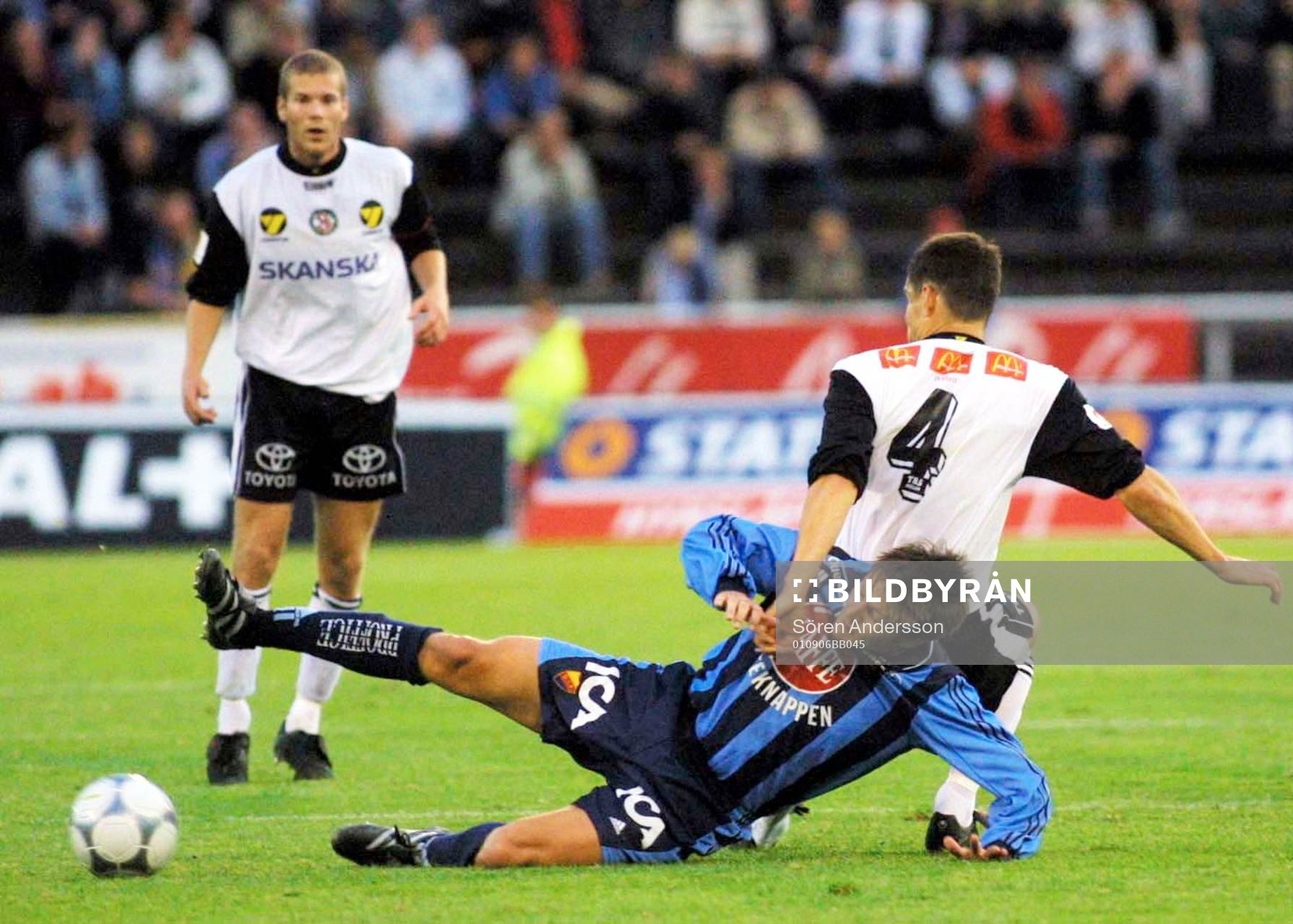 Stefan Bärlin, Djurgården och Thomas Andersson, Örebro