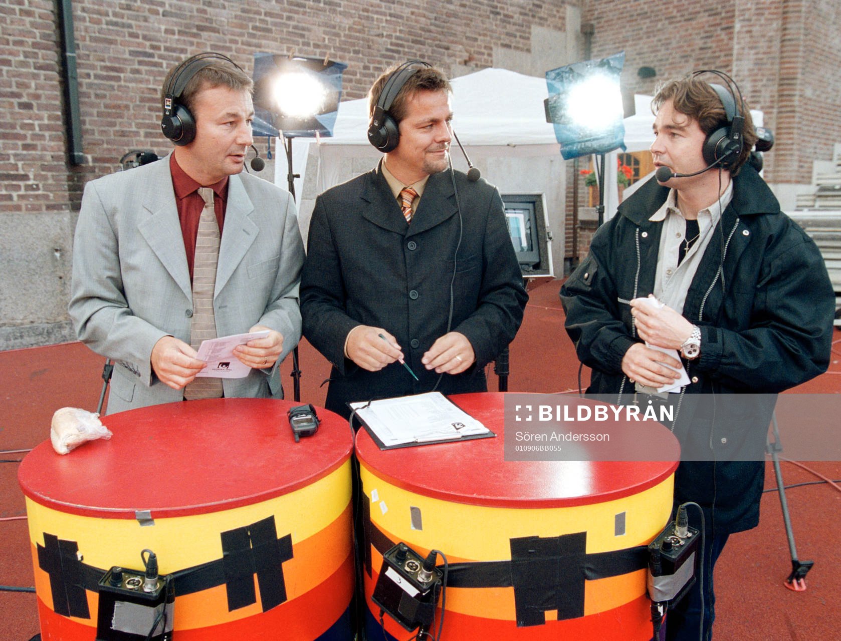 Billy Lansdowne, Joakim Geigert och Kristian Andersson
