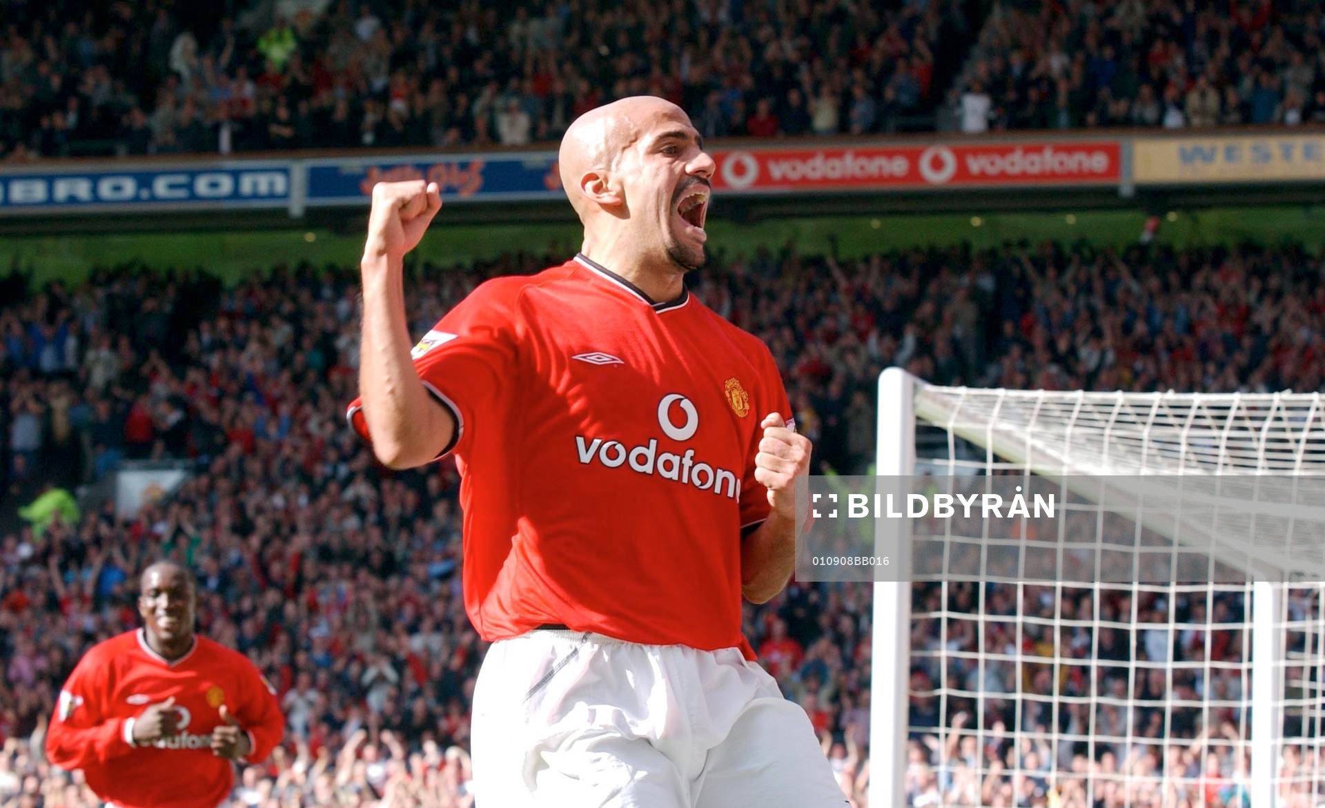 Juan Sebastian Veron, Manchester (Jubel)