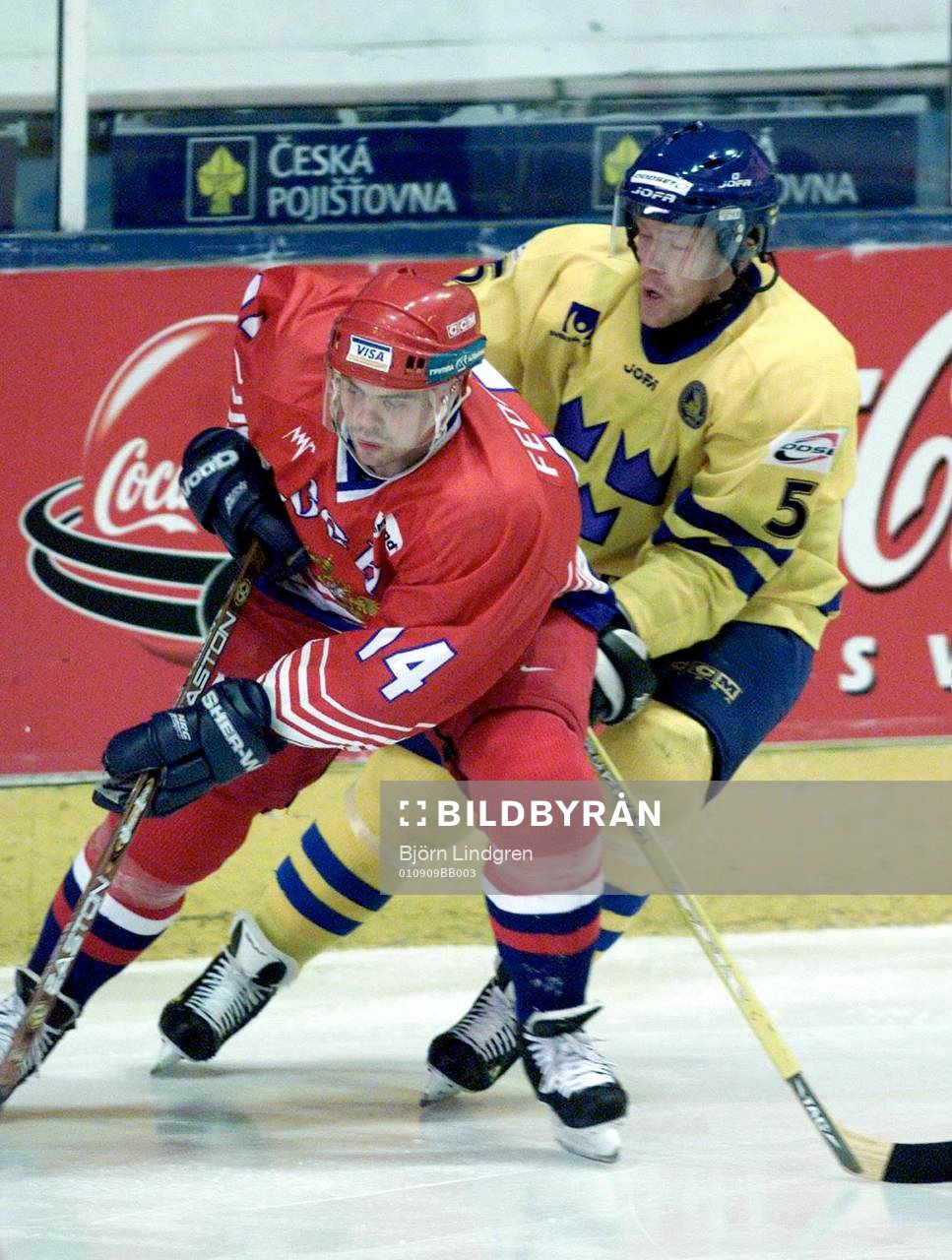 Jan-Axel Alavaara, Sverige och Evgeny Fedorov, Ryssland