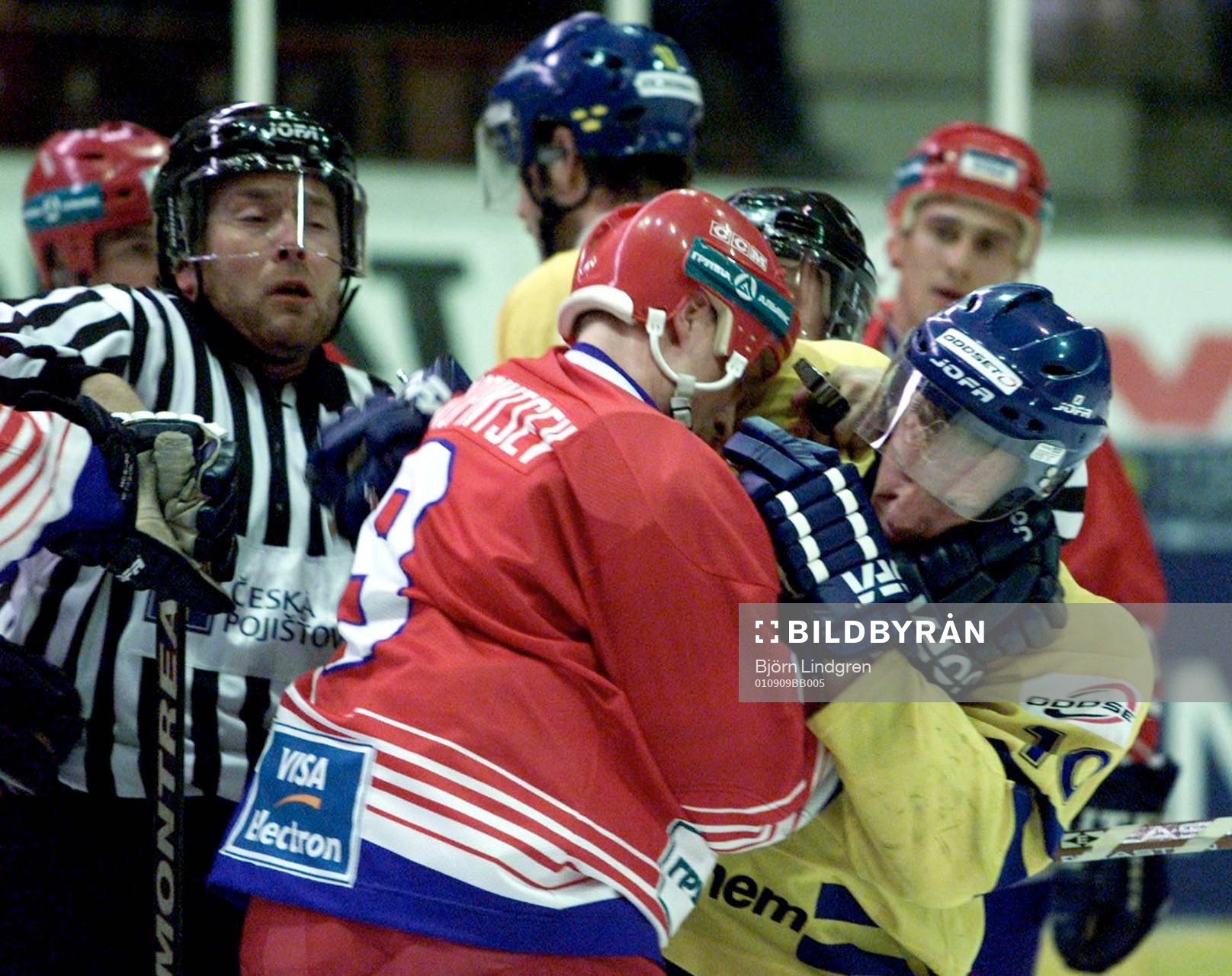 Andrei Skopintsev och Daniel Alfredsson