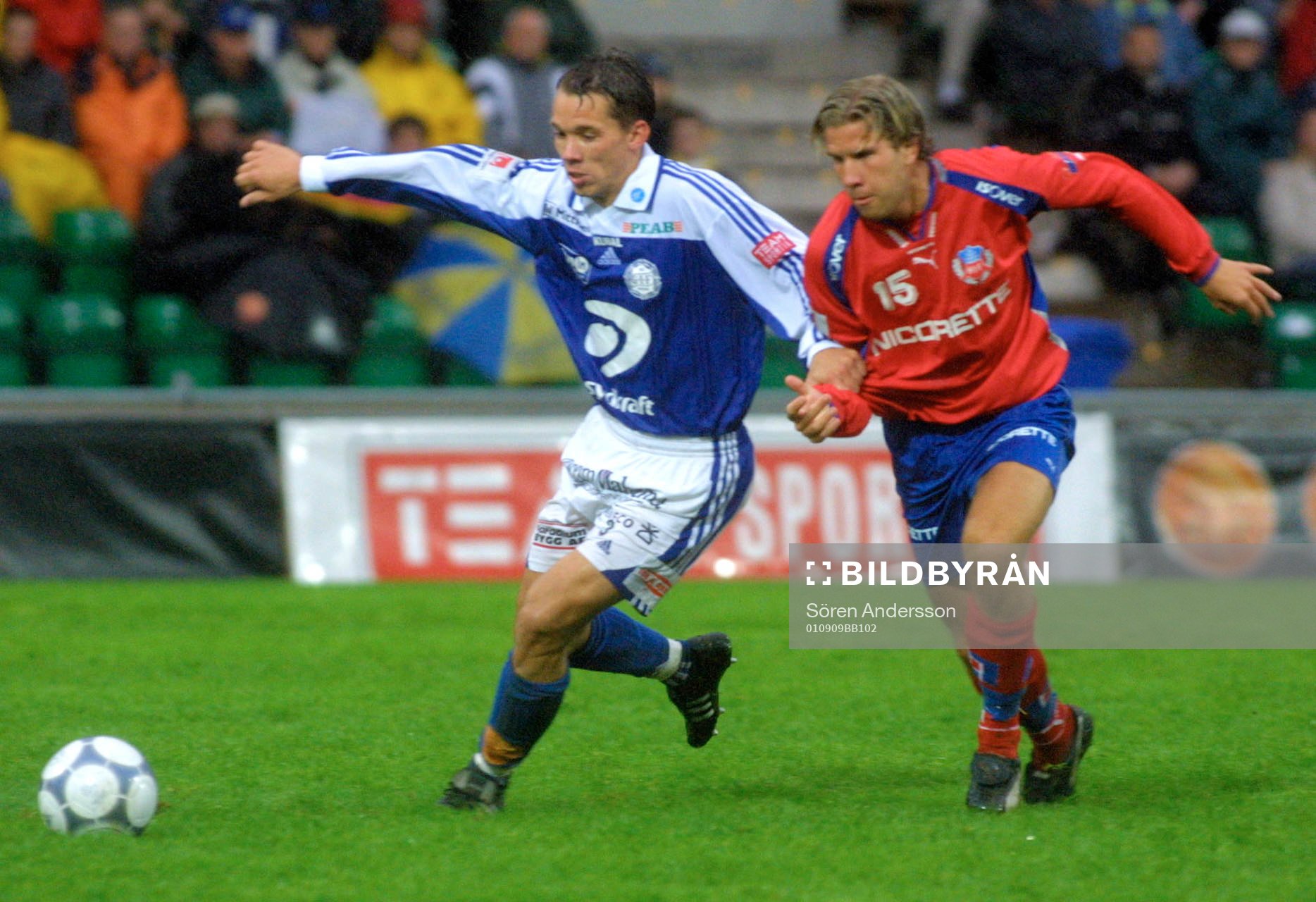 Fotboll, allsvenskan, Sundsvall - Helsingborg