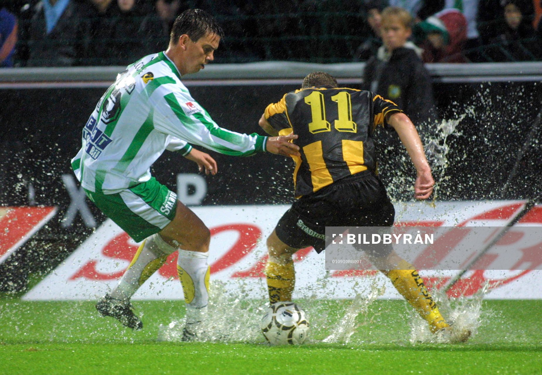 Johan Andersson, Hammarby och Jonas Henriksson, Häcken