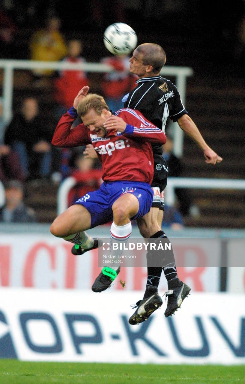 Joachim Karlsson, Örgryte och Ola Larsson, Trelleborg