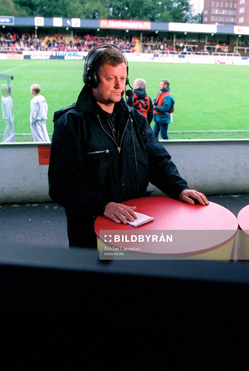 Stefan Thylin, reporter, kommentator, TV