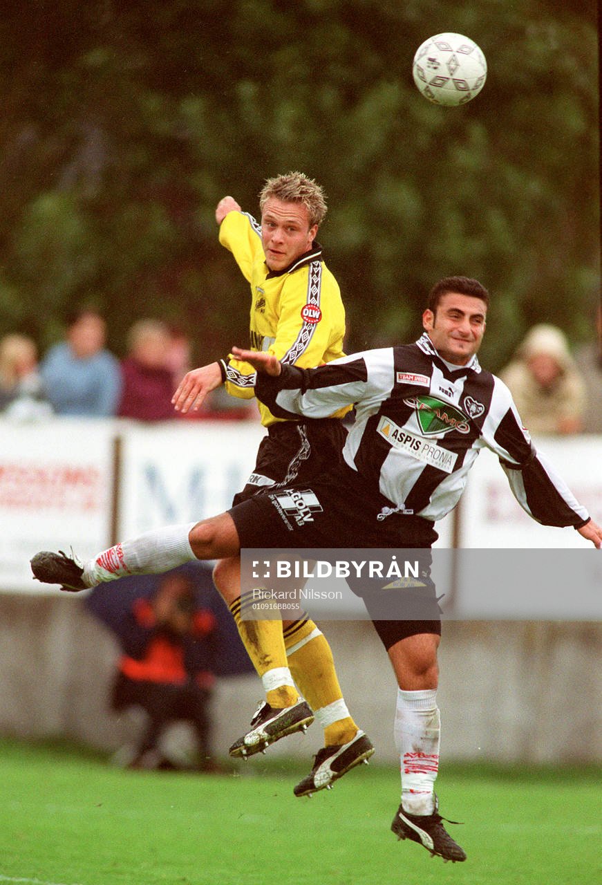 Marcus Ekenberg, Mjällby och Simon Dogan, Sylvia