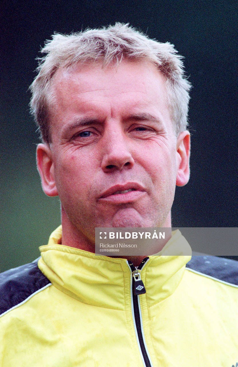 Hans Larsson, tränare Mjällby