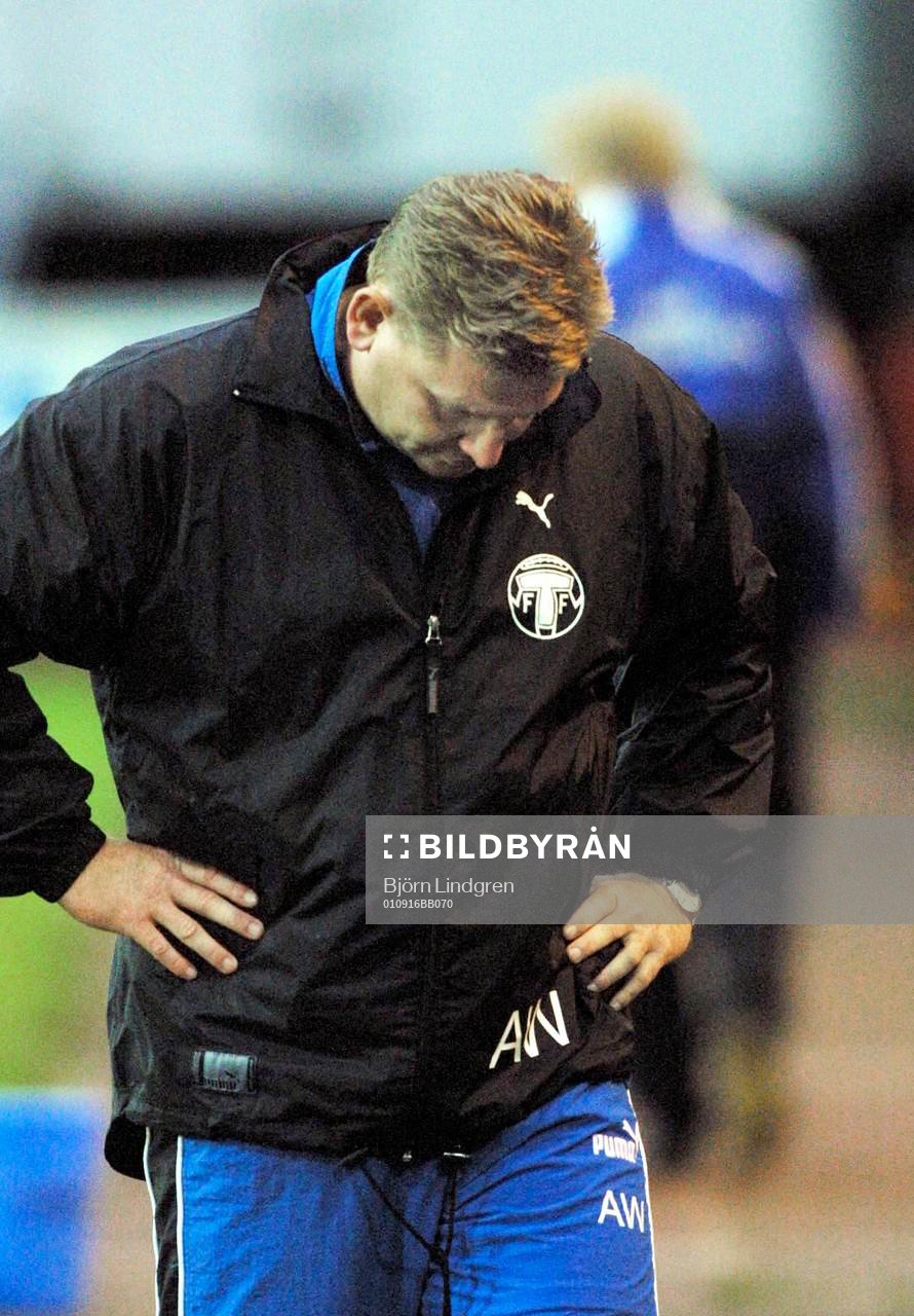 Fotboll, Allsvenskan, Alf Westerberg, tränare Trelleborg