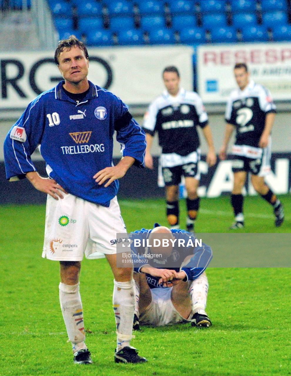 Jonas Nilsson och Mikael Danielsson, Trelleborg depp