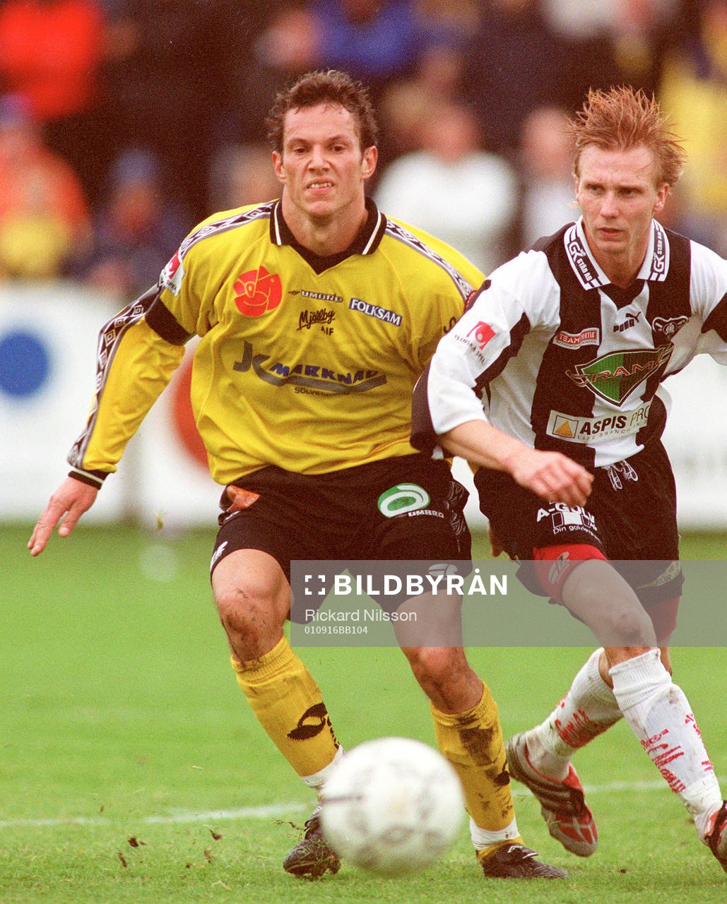 Peter Hiir-Salakka, Mjällby och Lars Åkerberg, Sylvia