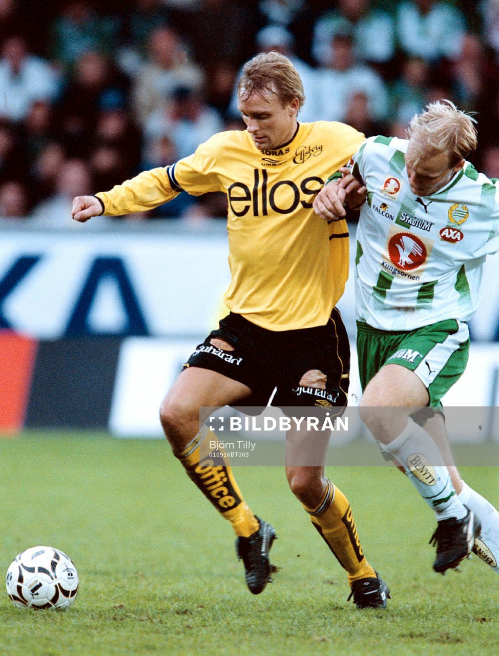Jesper Bengtsson, Elfsborg och Mikael Andersson., Hammarby