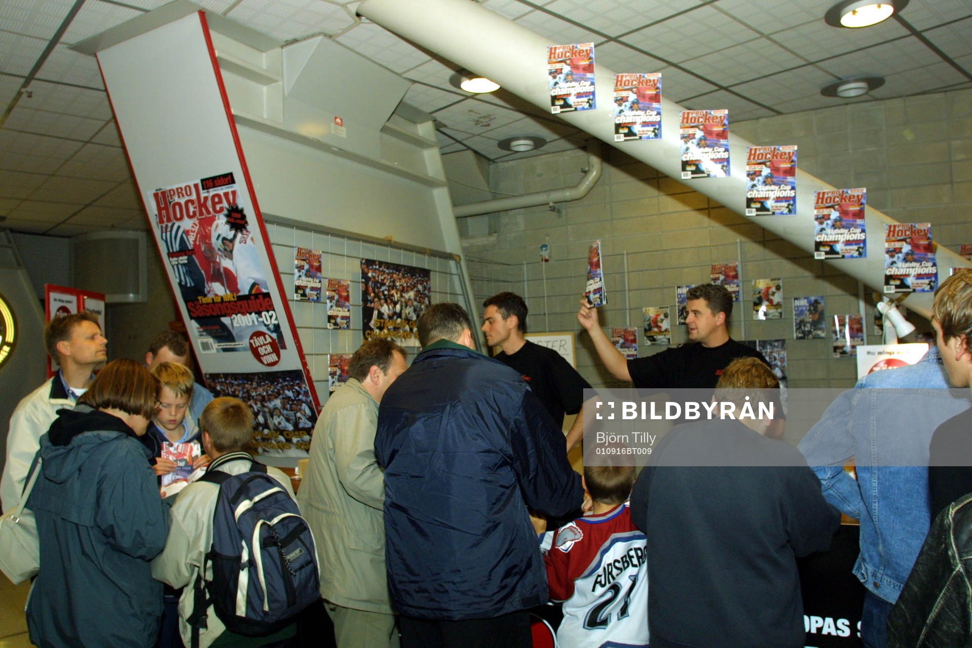Ishockey, NHL Challenge. Pro Hockeys monter i Globen