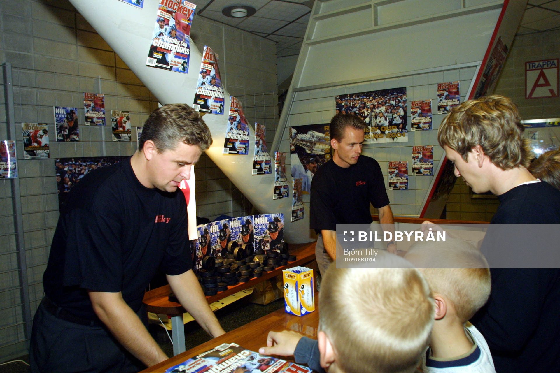 Ishockey, NHL Challenge. Pro Hockeys monter i Globen