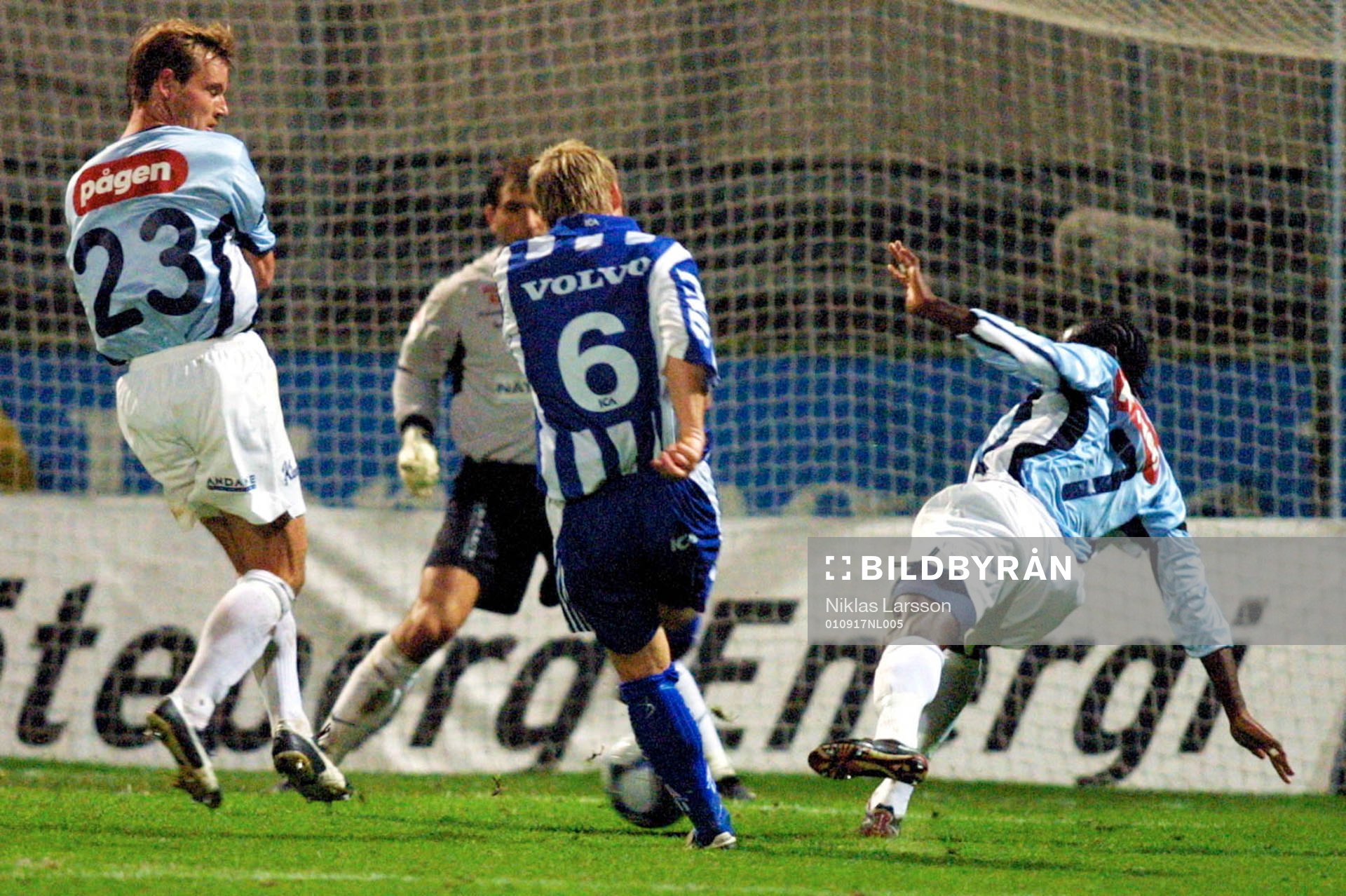 Tomas Rosenqvist, Göteborg gör 2-0