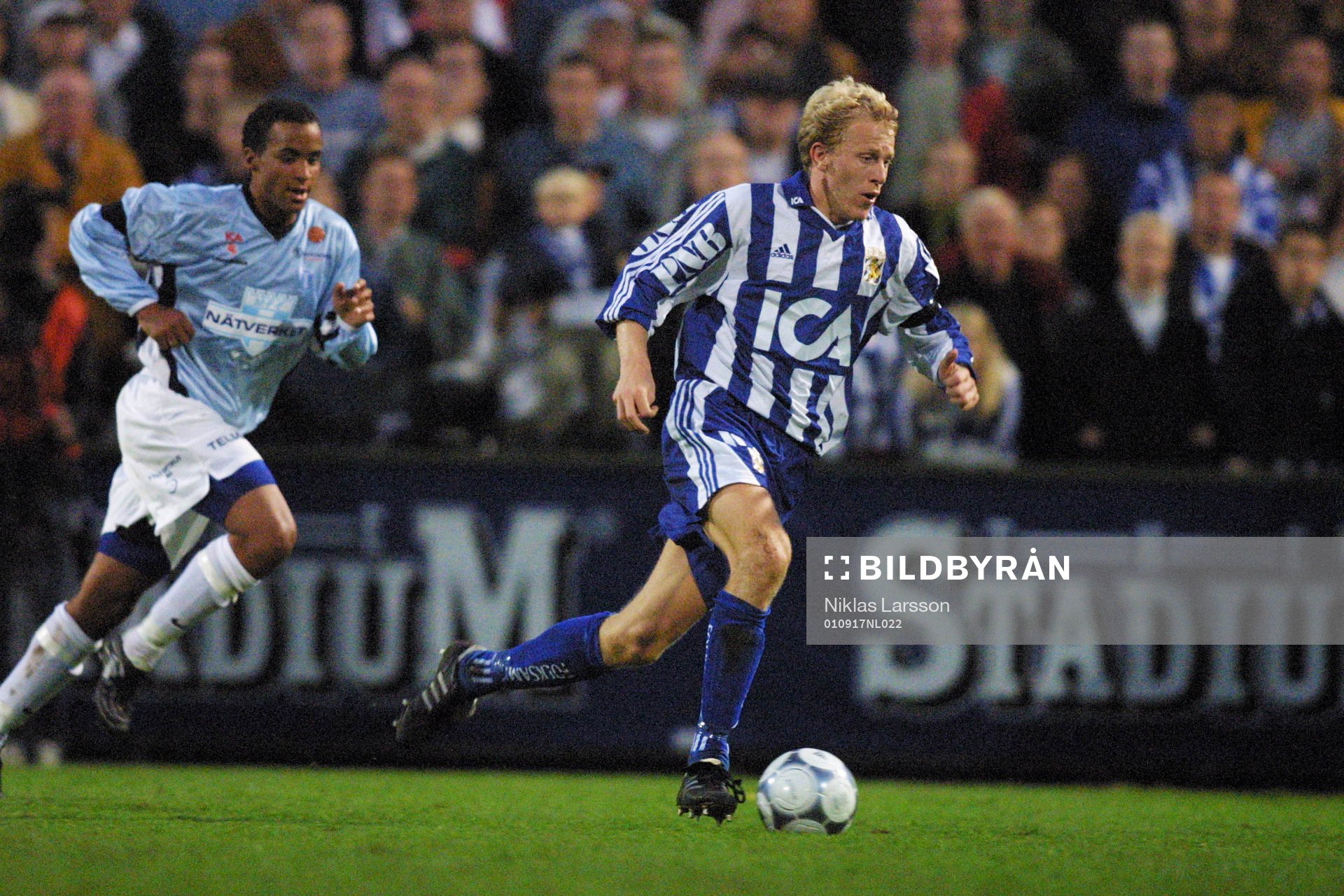 Gustaf Andersson, Göteborg med bollen
