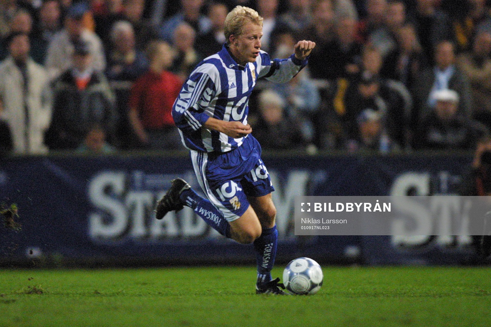 Gustaf Andersson, Göteborg med bollen
