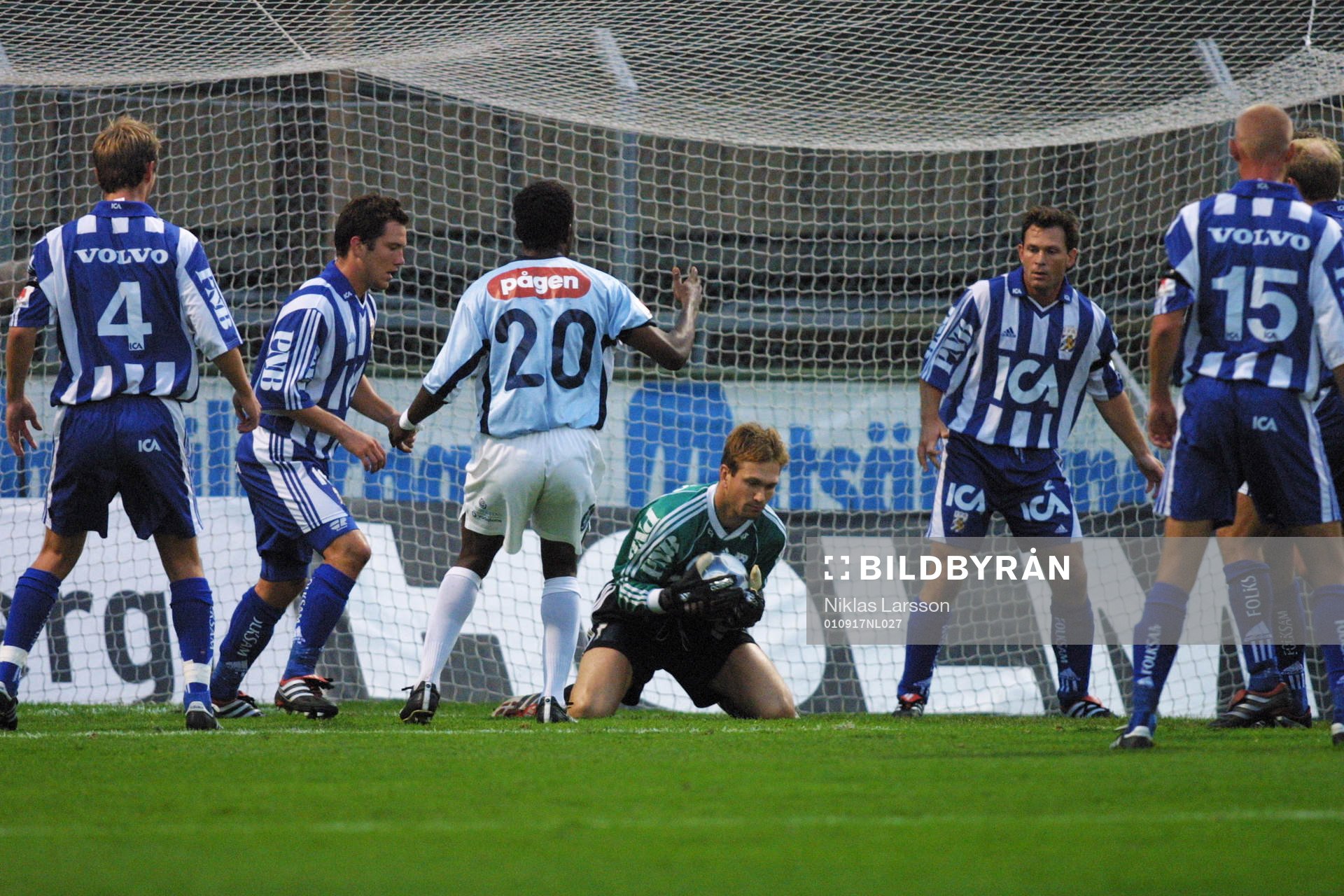 Bengt Andersson, målvakt i Göteborg